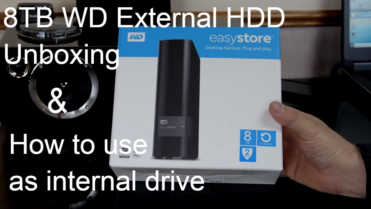 set up wd easystore for mac and pc